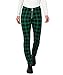 Produktbild Joe Browns Damen Skater Check Trousers Hose, schwarz/grün, 42