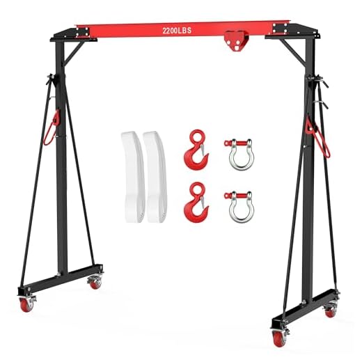 Gantry Crane with Manual Trolley Kit