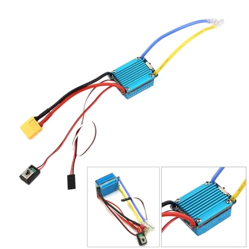 ESC 160A 3S impermeable cepillado T-Plug para coche RC 1/12 2