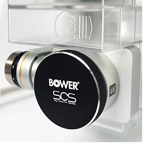Bower 6 Piece Special Effects Filter Kit & Case for DJI Phantom 3 & 4 Drone Includes: Gradient Gray, Orange & Blue; Star 4, 6 & 8 Plus Lens Cap