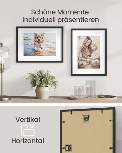 SONGMICS Bilderrahmen 30 x 40 cm, Fotocollage, 6er Set – Ansicht 4