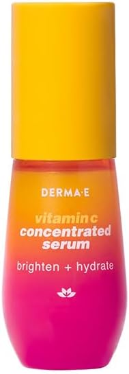 Sérum facial concentrado com vitamina C e ácido hialurônico Derma E, 30 mL