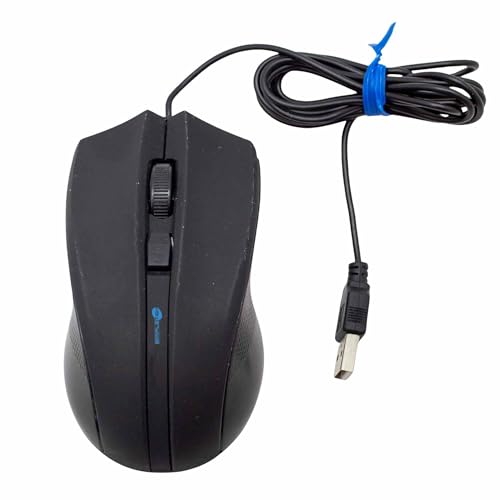 Souris filaire USB noire 1600 DPI périphérique informatique SIMPLETEK