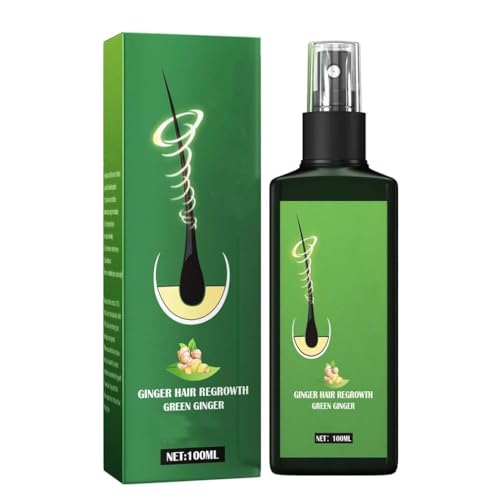 GrowthPlus Nourishing Ginger Spray,Hair Growth Serum Spray Hair Lotion,Regrowth Nourishing Ginger Sprays,Anti Hair Loss,Hair Regrowth Treatment for Men & Women,Fast Hair Growth,Hair Loss Treatment