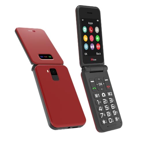 Téléphone portable pour personnes âgées 4G pas cher avec grand clavier - 7