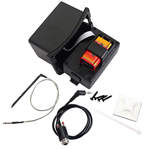 Captador de guitarra TEQ-5 Band pré-amplificador TEQ Tuner Piezo com controle de volume