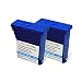 Produktbild Oyat® 797-0 kompatibel Tintenpatrone mit Chip 797-0 für Pitney Bowes Frankiermaschinen DM50, DM55, DM60, K700, K721, K722 (2 blau)