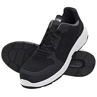 Uvex 1 Sport S3 ESD Sicherheitsschuhe für Herren - Bequeme & Atmungsaktive Arbeitsschuhe für Männer - Leichte & Ergonomische Halbschuhe Velours ,Schwarz,47 EU – Ansicht 4