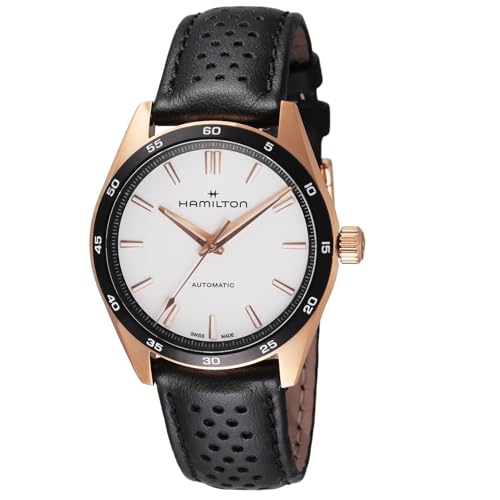 [HAMILTON] �����Y �r���v Watch �n�~���g�� JAZZMASTER �W���Y�}�X�^�[ H36225770 ������ 100m�h�� �T�t�@�C�A�K���X �z���C�g������ �X�e�����X�X�`�[�� [���s�A���i]