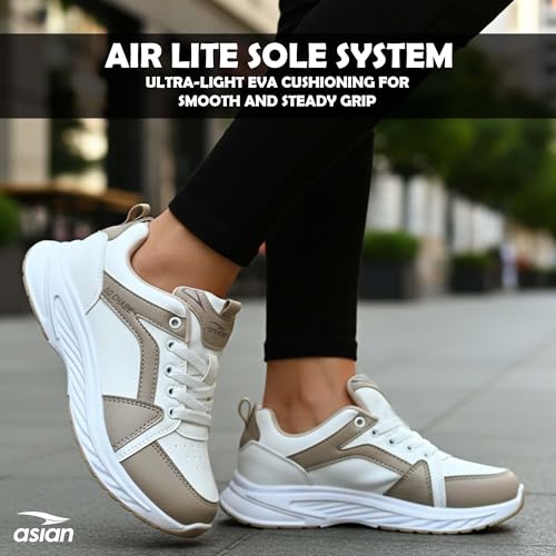 Image of ASIAN Misty-12 Women's & Girls' Casual Sneakers | Lightweight, Stylish & Comfortable Shoes with Soft Cushioning, Flexible Sole