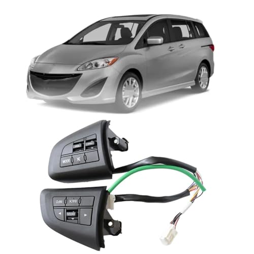 Bouton de commande multifonction au volant de haute finition pour Mazda 5