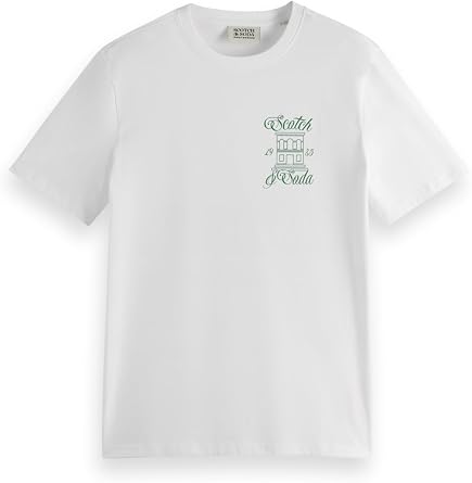 Artwork Printed T-Shirt by Scotch & Soda