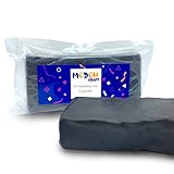 MODOH Plasticine Oil Based Modeling Clay, 2 Pound, Non-Hardening, Long Lasting, Non-Toxic & No-Baking Professional Oil Clay (Gray)