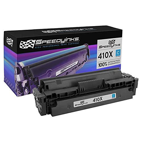 Toner cyan HP 410X CF411X haut rendement pour des impressions graphiques nettes