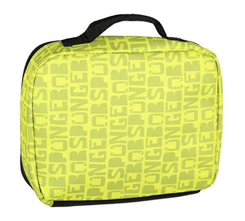 INTIMO Nickelodeon SpongeBob SquarePants Characters Squidward Patrick Mr. Krabs Sandy Plankton 5 PC Backpack Lunch box Water Bottle Set4