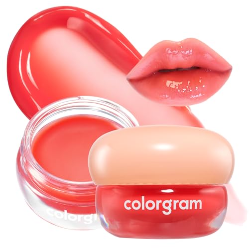 COLORGRAM Tintin Dory Lip Jam 04 Grapefruit Jam | Tinted Lip Jam, Balsamo labbra idratante e volumizzante con formula leggera e non appiccicosa | Colore semitrasparente e bagliore trasparente