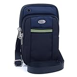 U-TIMES Casual Water Resistant Oxford Waist Pouch 6.5