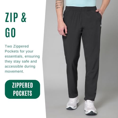 Image of Track Pant for Men for Running, Gym Sports Lower for Men & Boys Summer Track Pants for Men, Boys Multipurpose Mens Lower Activewear Regular Fit Trousers Sports Night Pants for Men