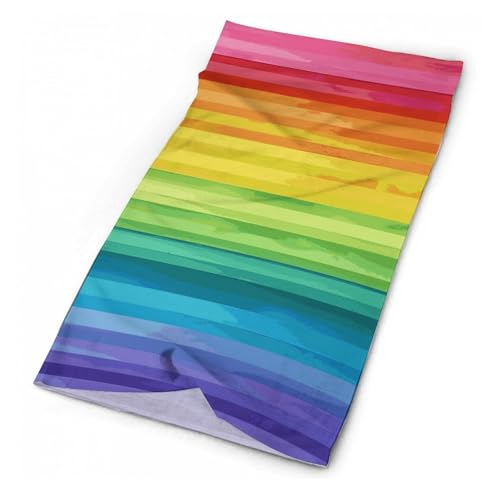 Máscara facial con estampado de arcoíris para frío, gorro de cuello impermeable y antiviento para hombre y mujer, banda elástica para motocicleta, ciclismo, esquí y actividades al aire libre miniatura 1