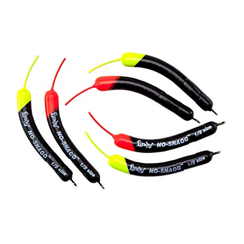 Lindy No Snagg Slip Sinker 1/2 oz, Multi, One Size,Black,White
