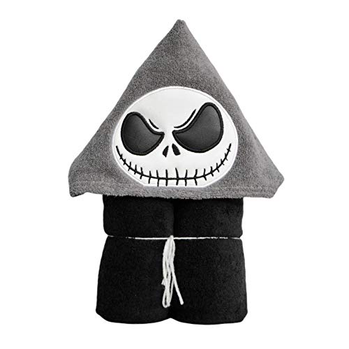 Image of Skeleton Man Hooded Bath Towel for Baby Child and Teens