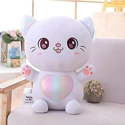 Image of Flufies Plush Toys - Snuggly and Aesthetic Stuff Plush Toys and Baby Toys - Soft Toys for Baby Girl and Baby Boy - Soft Toys for Girlfriend Gift (Shimmery Cat)