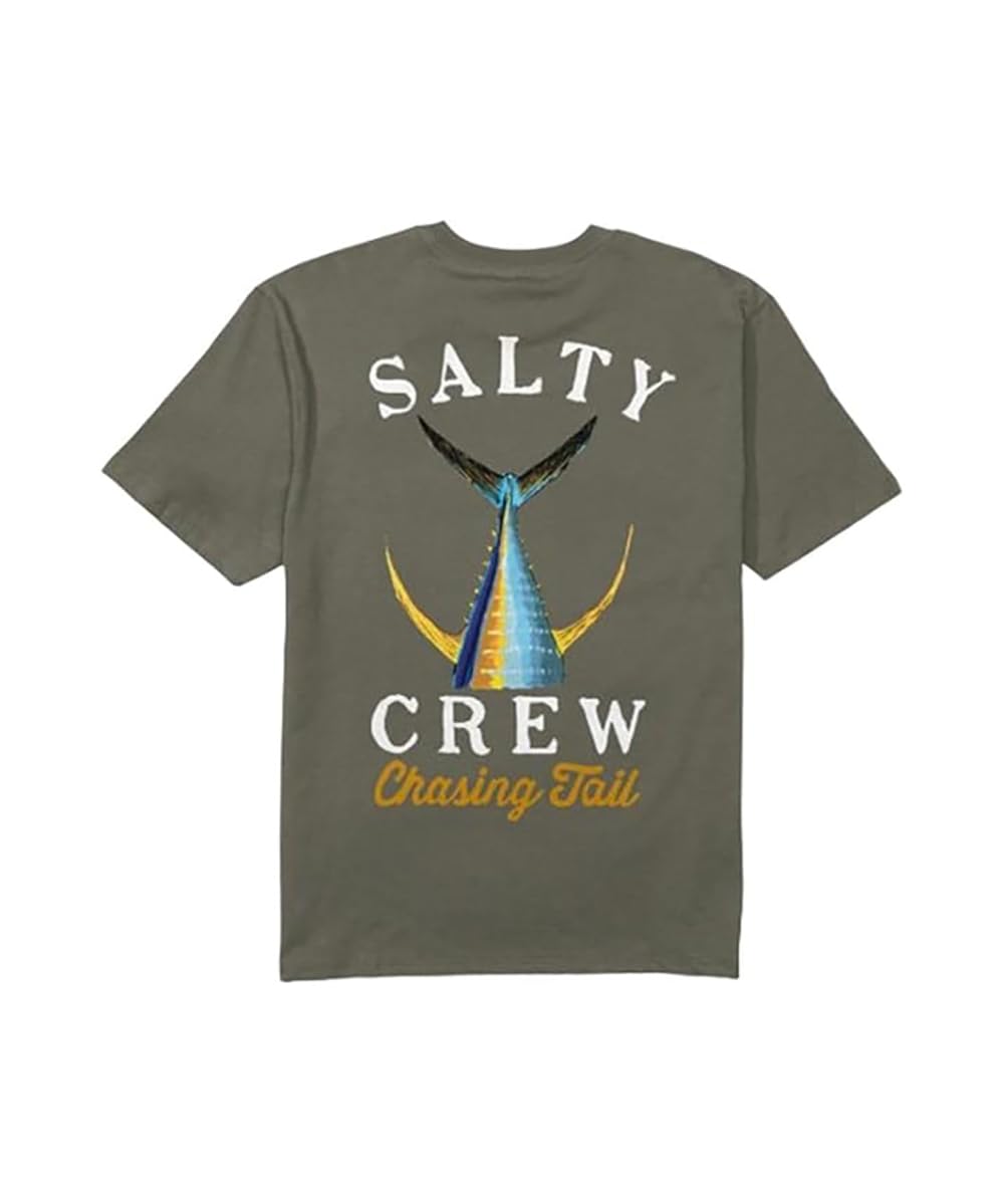 Salty Crew Tailed SS Tee - Mens Fashion Casual Short Sleeve T-Shirt Cotton - Regular Fit - Lifestyle