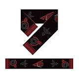 MDZS Scarf Wuxian Velvet Scarf Cosplay Costumes Gift Anime (Black)