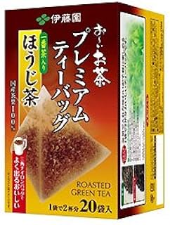 伊藤園 お～いお茶 プレミアムティーバッグ 一番茶入りほうじ茶 20袋入×8袋入×(2ケース)