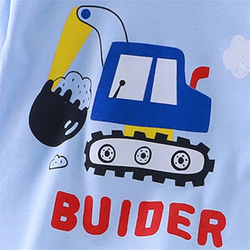 Kids Girls Cartoon Printed Pants Outfits Long Sleeve Round Neck Pullover Tops Trousers Toddler Girls Cute 𝗦leepwear2