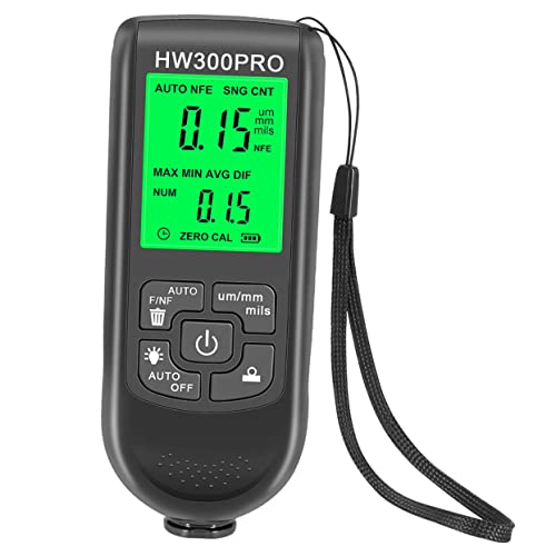 Medidor digital de espesores para recubrimiento automotriz miniatura 1