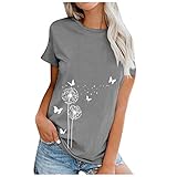 Material: Das stylische Shirt besteht aus leichtem, hautfreundlich und weichem Material, das Sie gemütlich macht. Es wird nach dem Waschen nicht schrumpfen.