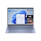 HP Pavilion Aero - Ordenador portátil Ultraligero de 13.3' WUXGA (AMD Ryzen 7 8840U, 16GB RAM, 1TB SSD, AMD Radeon, Windows 11) Blue - Teclado QWERTY Español