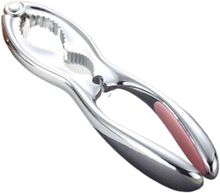 JSEIAJB Multifunctional Zinc Alloy Nut Cracker Non-Slip Colorful Handle Walnut Cracker Kitchen Accessories Nut Opener Sheller(black-JoJo's Bizarre Adventure1)