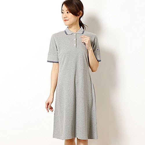 Amazon Co Jp チャンピオン Champion Champion 18ss ポロワンピース 070オックスフォードグレー L 服 ファッション小物