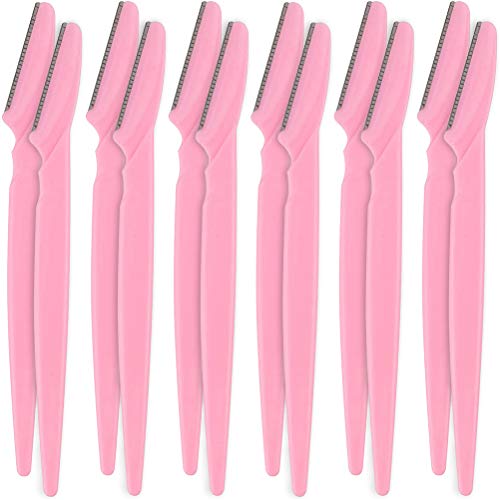 Eyebrow Razor Facial Razor with Precision Cover, Touch-Up Multipurpose Exfoliating Dermaplaning Tool, Multipurpose Eyebrow Trimmer Remover Tools