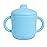 Catii 6 Months+ Sippy Cups with Handles, Small Silicone Sippy Cups Leak Proof 5oz,No Spill Sippy cups for Toddlers (Powder Blue)