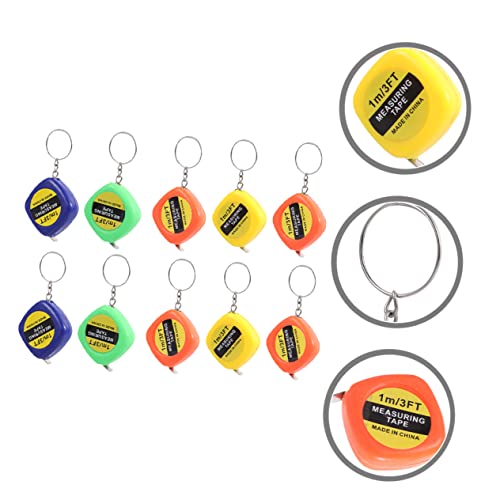 STOBOK 40 Pz Portachiavi Metro a Nastro Metro a