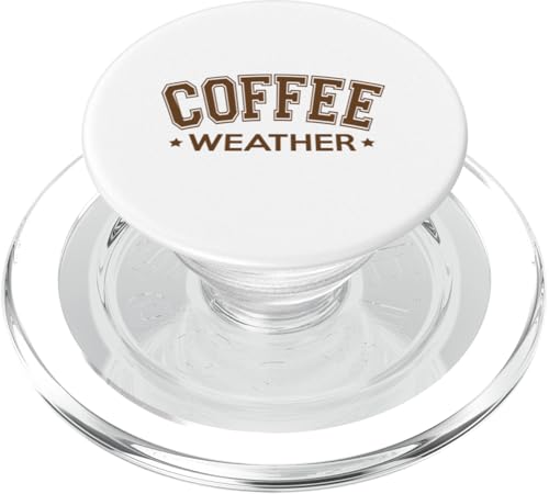 Amante del café del clima PopSockets PopGrip para MagSafe