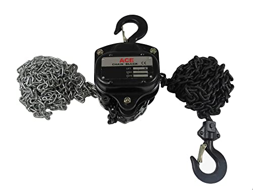 Image of Heavy Duty Chain Block and Tackle 0.5 Ton 3 Metre (500KG 0.5T 3M Lifting Hoist)