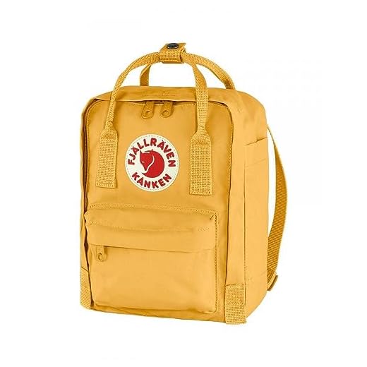 Fjällräven barn liten ryggsäck Ockra En storlek