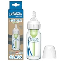 Dr. Brown’s Options+ Anti-Kolik-Glasflasche, schmal, 120 ml