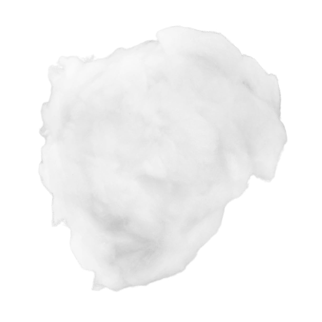 DOITOOL Cotton Pillow Filling Material 1 Pack Plush Stuffed Animal Cotton Fiber Fill Breathable Dry Fiber Batting for Crafts