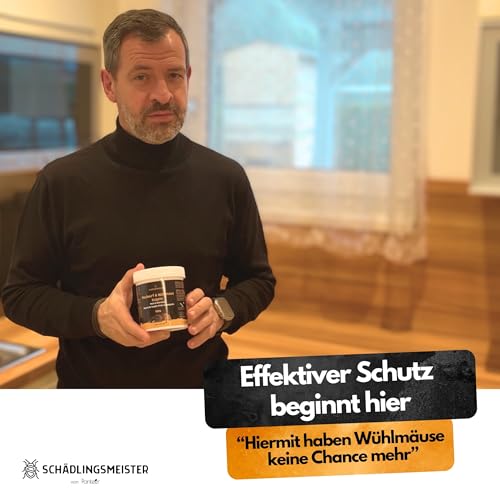 Wühlmausköder Panteer Granulat 300g für Garten und Wege