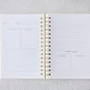 Steadfast and Sustained Church Notes Journal - Sermon & Podcast Christian Notebook - Guided Journal to Write Key Points, Bible Verses, Notes, and Application - Men and Women Gift Idea (Lemon Yellow, Gold) #3