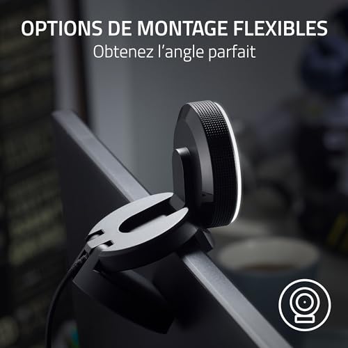 Webcam RAZER Kiyo Éclairage circulaire HD Autofocus - vue 10