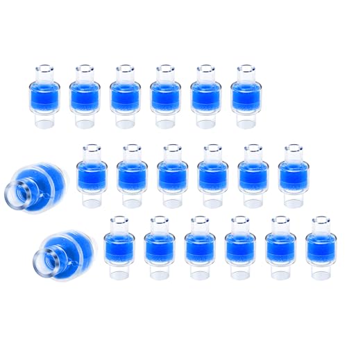 HME Heat Moisture Exchange Filter Compatible with Z1, Z2 HME Humidification Solution Filter Fit 22mm Diameter Tubing, Individually Sealed Packaging by TOMOON, 20 Pack