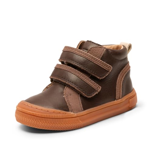 Bisgaard Unisex barn Cuba kardborrband sko, BRUN, 23 EU