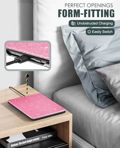 Funda para e-Reader 12ª Gen MoKo Rosa Brillo de 7 Pulgadas 6