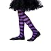 Produktbild Strumpfhose Violett und Schwarz